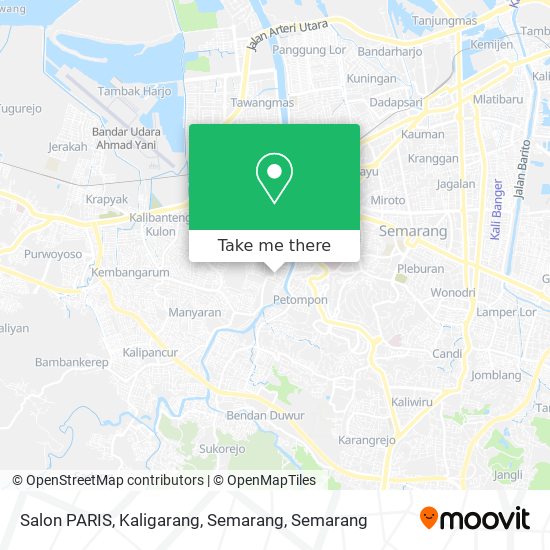 Salon PARIS, Kaligarang, Semarang map