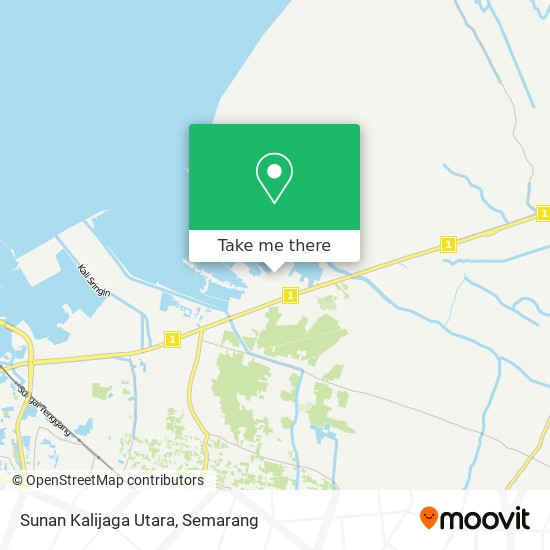 Sunan Kalijaga Utara map