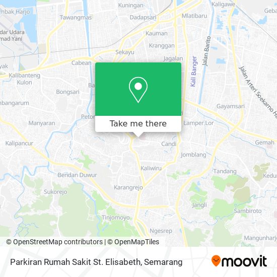 Parkiran Rumah Sakit St. Elisabeth map