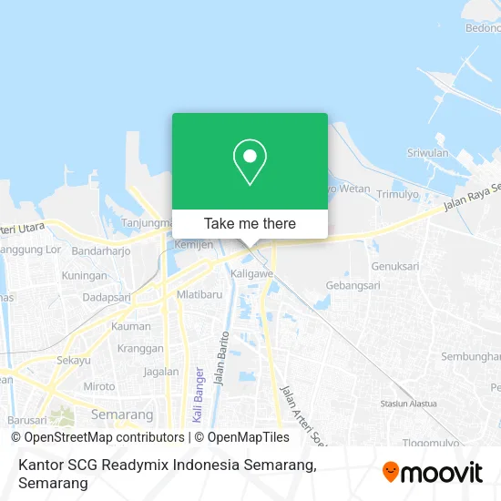 Kantor SCG Readymix Indonesia Semarang map