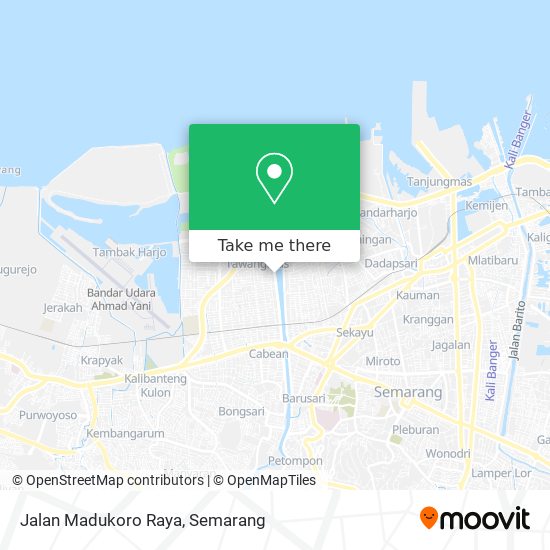 Jalan Madukoro Raya map