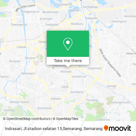 Indrasari, Jl.stadion selatan 15,Semarang map