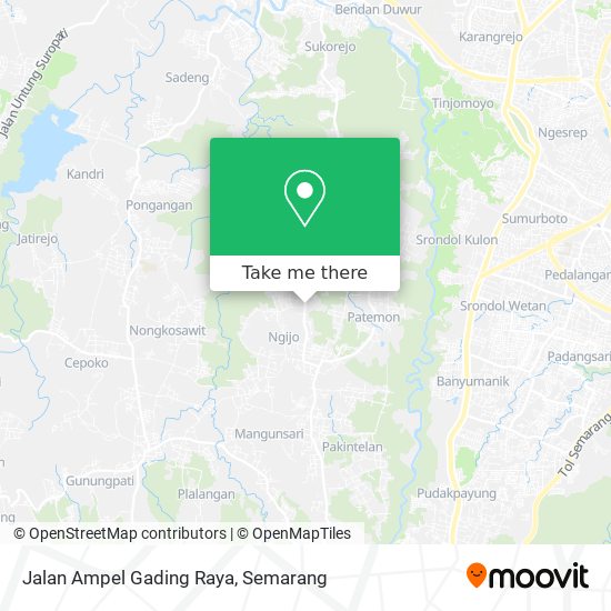 Jalan Ampel Gading Raya map