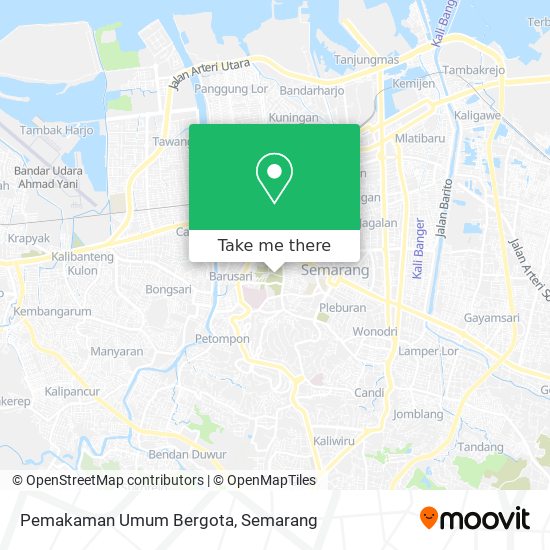 Pemakaman Umum Bergota map