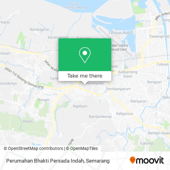 Perumahan Bhakti Persada Indah map