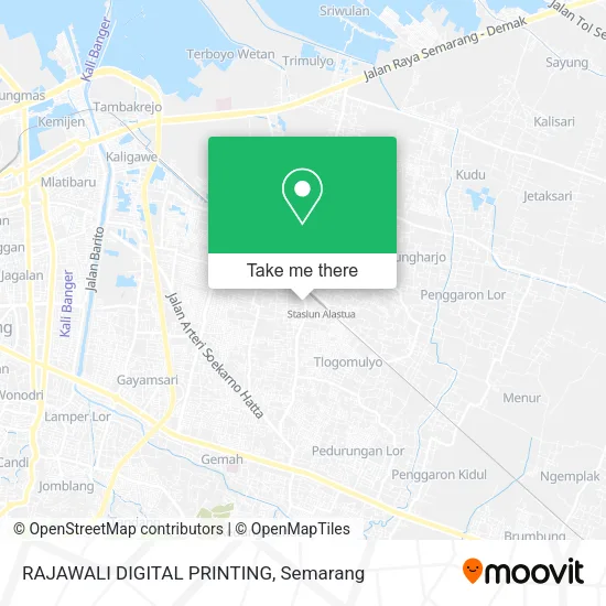 RAJAWALI DIGITAL PRINTING map