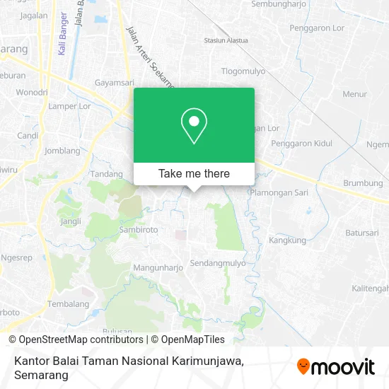 Kantor Balai Taman Nasional Karimunjawa map