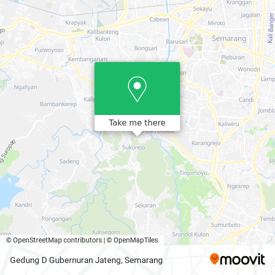 Gedung D Gubernuran Jateng map