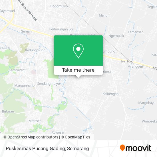 Puskesmas Pucang Gading map