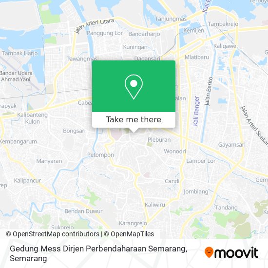 Gedung Mess Dirjen Perbendaharaan Semarang map