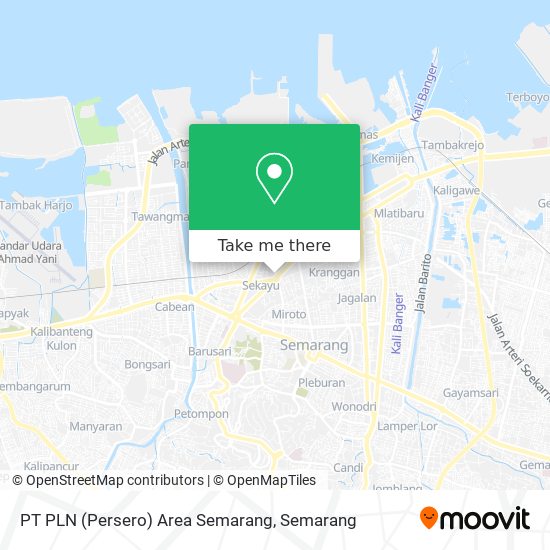 PT PLN (Persero) Area Semarang map