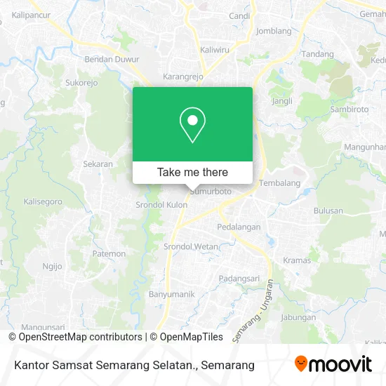 Kantor Samsat Semarang Selatan. map
