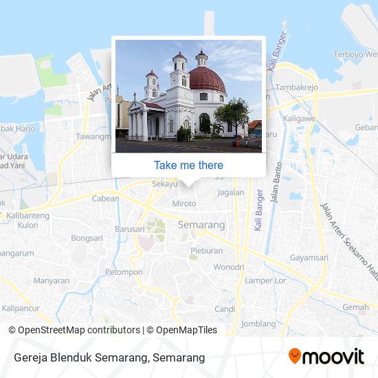 Gereja Blenduk Semarang map