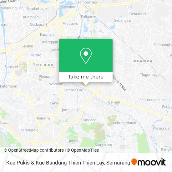 Kue Pukis & Kue Bandung Thien Thien Lay map