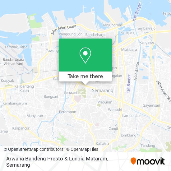 Arwana Bandeng Presto & Lunpia Mataram map