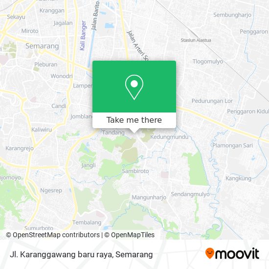 Jl. Karanggawang baru raya map