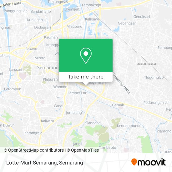 Lotte-Mart Semarang map