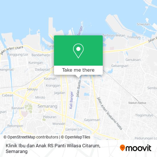 Klinik Ibu dan Anak RS Panti Wilasa Citarum map