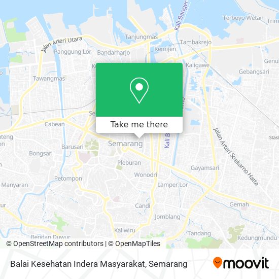 Balai Kesehatan Indera Masyarakat map