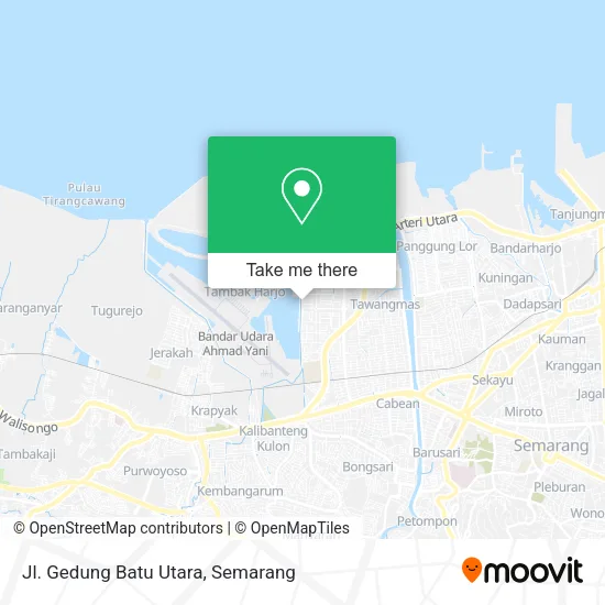 Jl. Gedung Batu Utara map