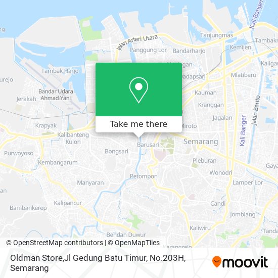 Oldman Store,Jl Gedung Batu Timur, No.203H map