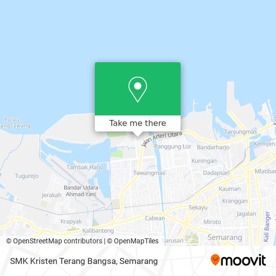 SMK Kristen Terang Bangsa map