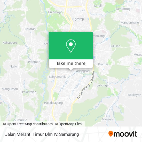 Jalan Meranti Timur Dlm IV map