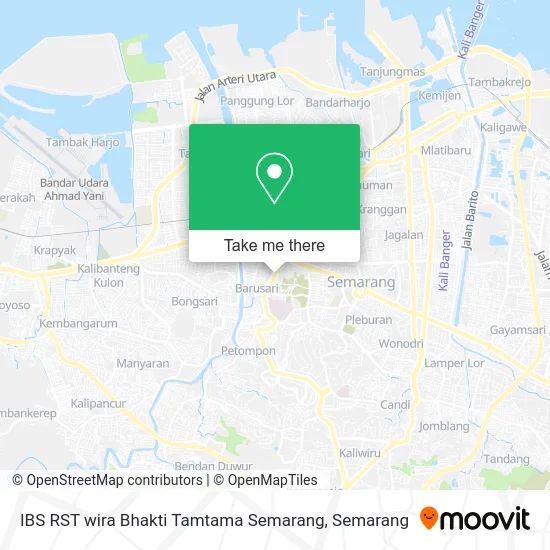 IBS RST wira Bhakti Tamtama Semarang map
