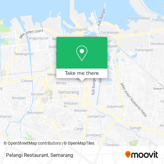 Pelangi Restaurant map