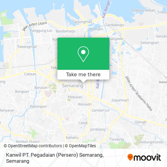 Kanwil PT. Pegadaian (Persero) Semarang map