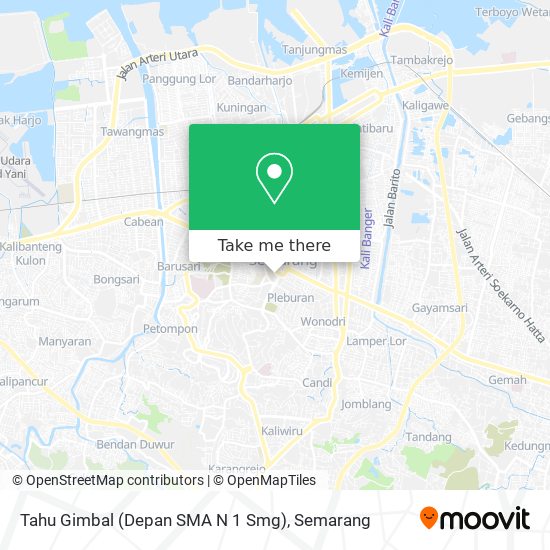 Tahu Gimbal (Depan SMA N 1 Smg) map