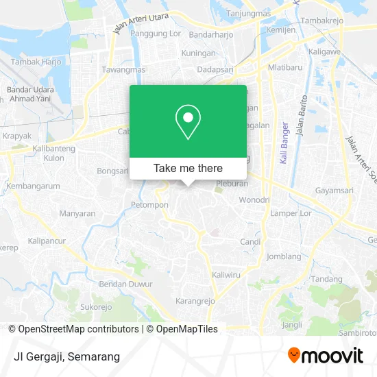 Jl Gergaji map