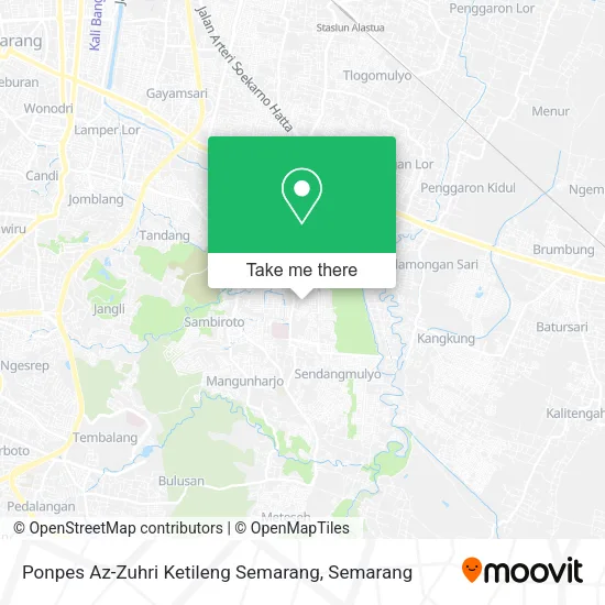 Ponpes Az-Zuhri Ketileng Semarang map
