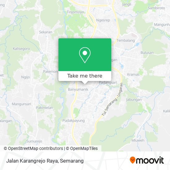 Jalan Karangrejo Raya map