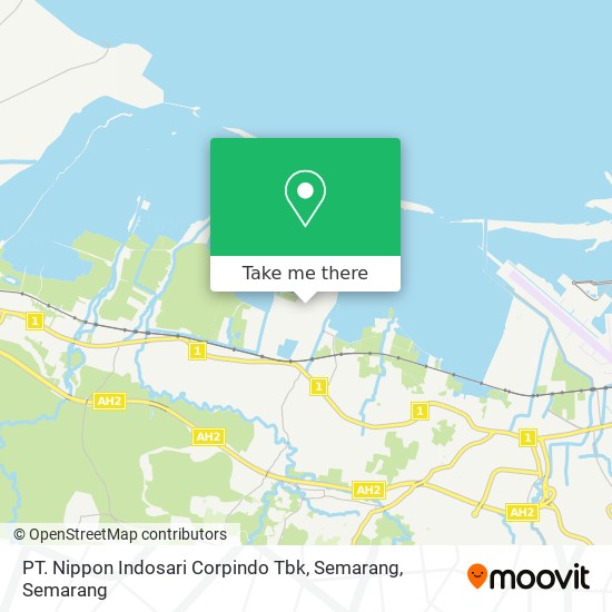 PT. Nippon Indosari Corpindo Tbk, Semarang map
