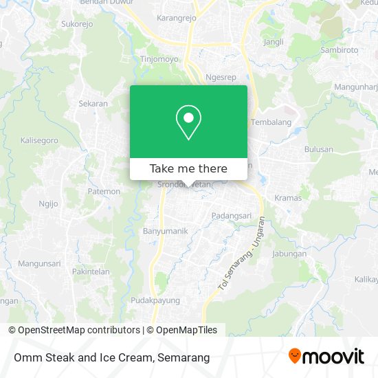 Omm Steak and Ice Cream map