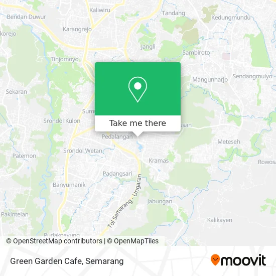 Green Garden Cafe map