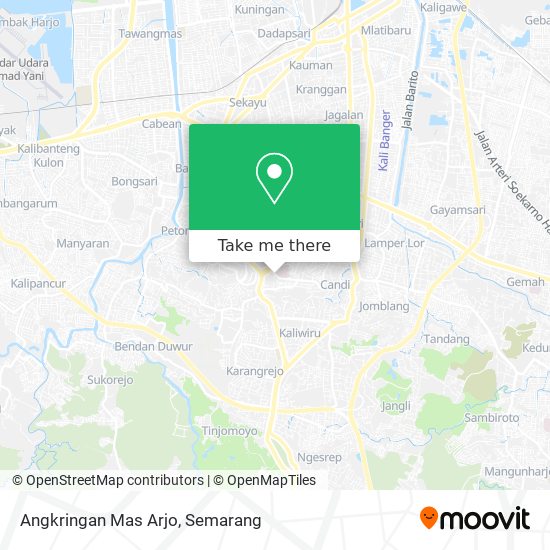 Angkringan Mas Arjo map