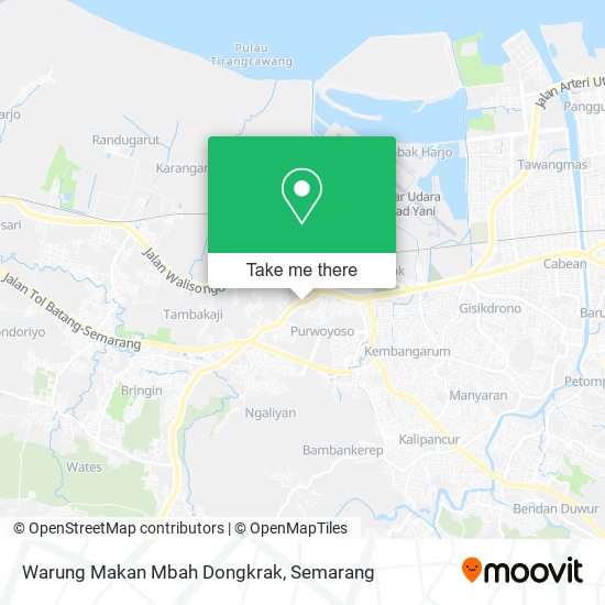 Warung Makan Mbah Dongkrak map