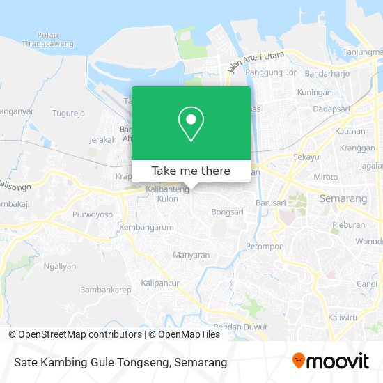 Sate Kambing Gule Tongseng map