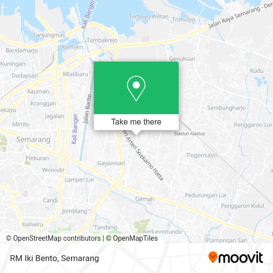 RM Iki Bento map