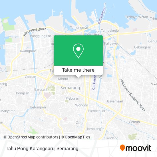 Tahu Pong Karangsaru map