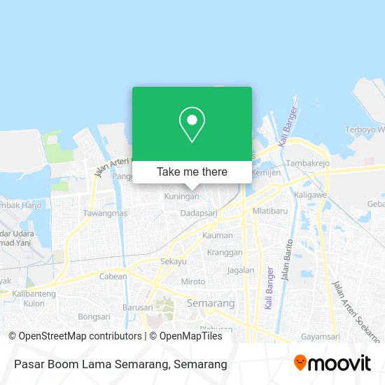 Pasar Boom Lama Semarang map
