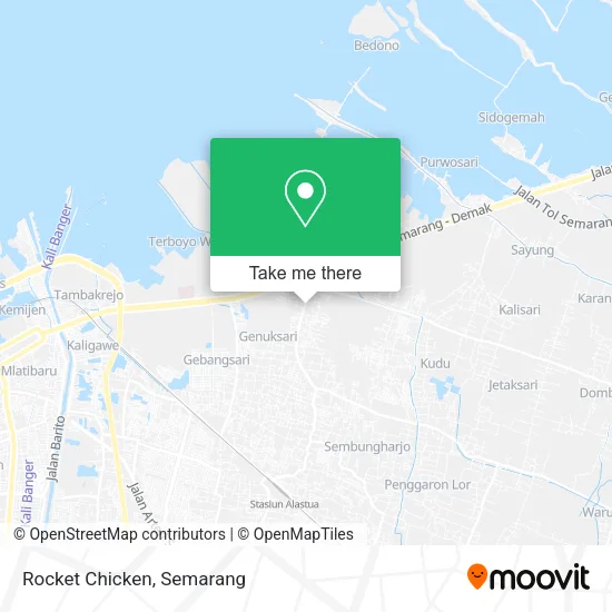 Rocket Chicken map