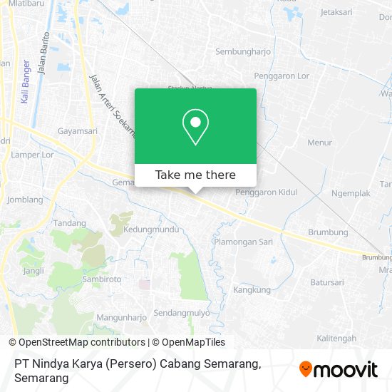 PT Nindya Karya (Persero) Cabang Semarang map