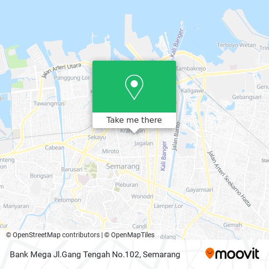 Bank Mega Jl.Gang Tengah No.102 map