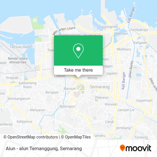 Alun - alun Temanggung map