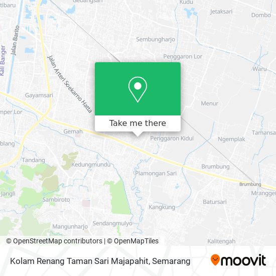 Kolam Renang Taman Sari Majapahit map