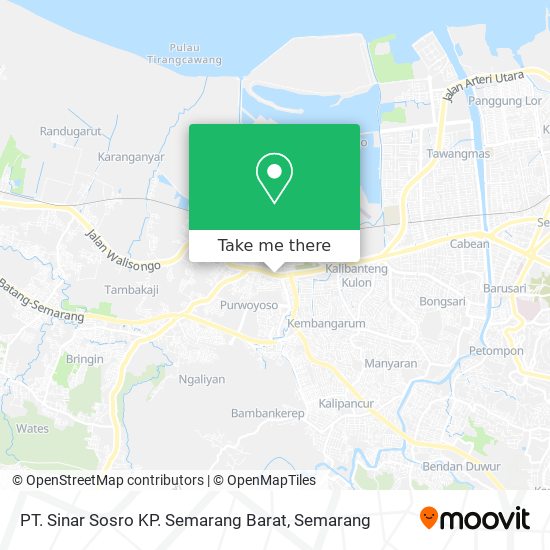 PT. Sinar Sosro KP. Semarang Barat map