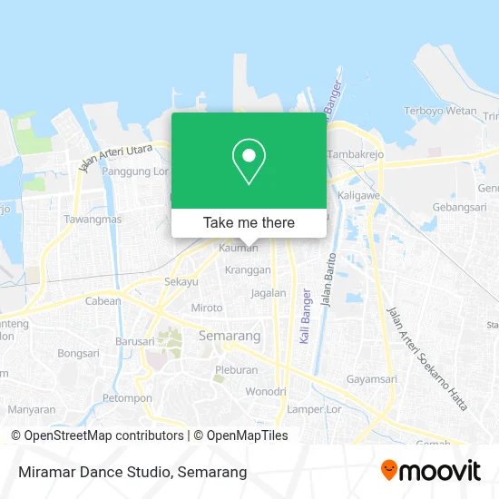 Miramar Dance Studio map